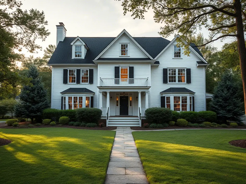 White House design by WJ SMith Construction