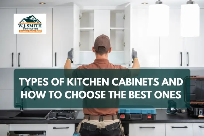 Graphic on types of kitchen cabinets and how to choose the best ones