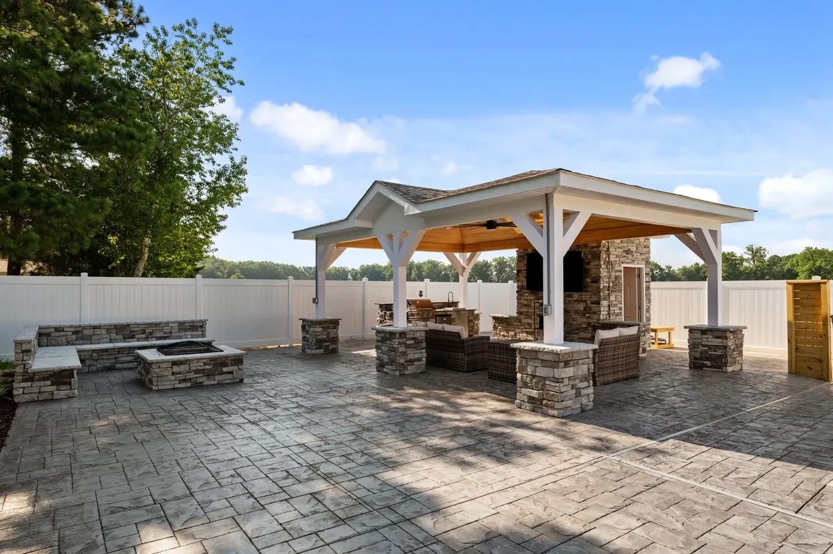 backyard makeover in greenville nc 12