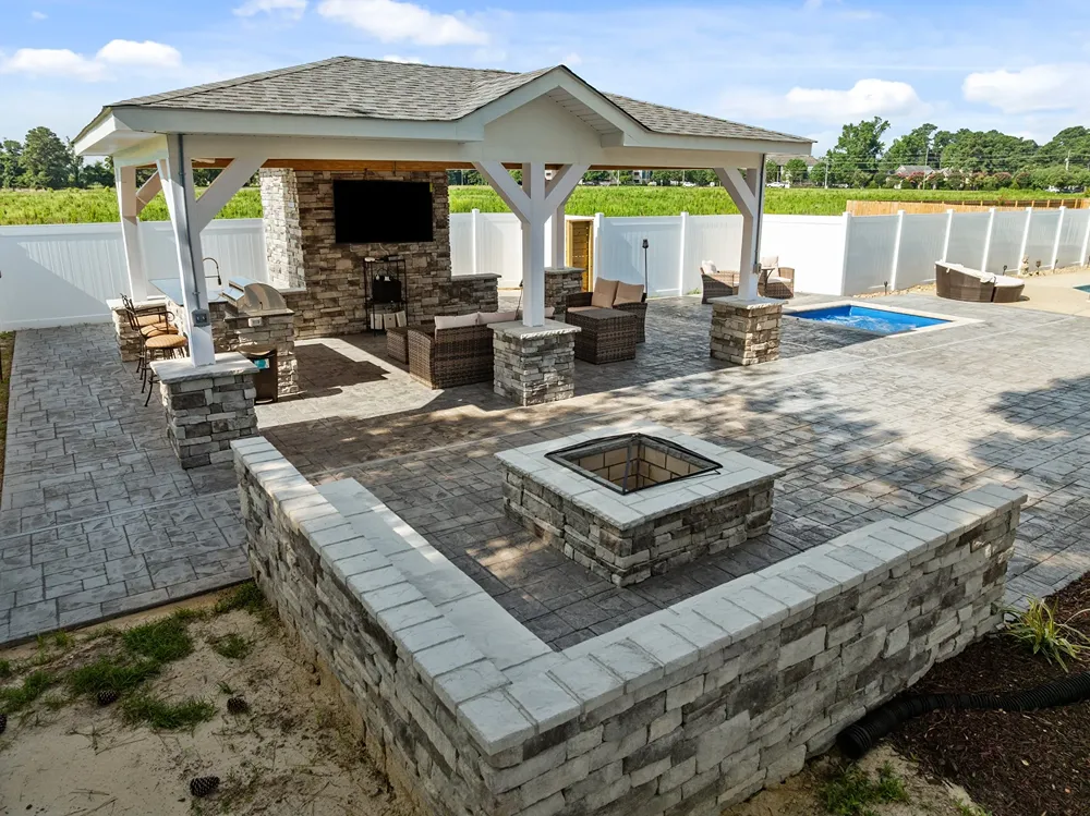 backyard makeover in greenville nc 4