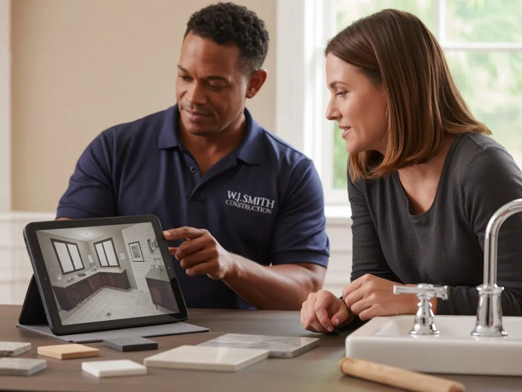 Collaborative Bathroom Design Consultation