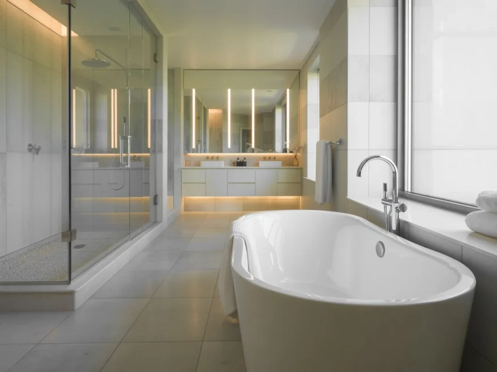 Luxurious Modern Bathroom Remodel Greenville NC